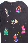 Black Ugly Christmas Pullover 58002