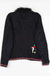 Black Ugly Christmas Cardigan 57136