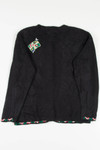 Black Ugly Christmas Cardigan 57156