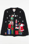 Black Ugly Christmas Cardigan 57011