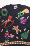Black Ugly Christmas Sweater 58123