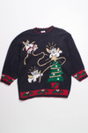 Black Ugly Christmas Sweater 58124