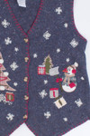 Blue Ugly Christmas Vest 55490