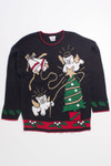 Black Ugly Christmas Pullover 58041