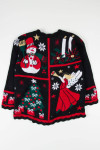 Black Ugly Christmas Pullover 55249