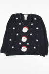 Black Ugly Christmas Pullover 57272