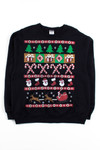 Black Ugly Christmas Sweatshirt 56224