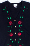 Black Ugly Christmas Vest 55355