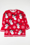 Red Ugly Christmas Pullover 55254