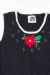 Black Ugly Christmas Vest 55375