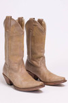 Tan Leather Cowboy Boots (6.5)