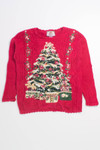 Red Ugly Christmas Pullover 58015