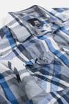 Blue Lightweight Flannel Shirt 4096