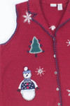 Red Ugly Christmas Vest 55470