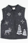 Moose Ugly Christmas Vest 57410