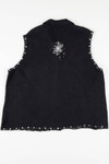 Black Snowflakes Ugly Christmas Vest 57653