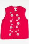 Red Snowflakes Ugly Christmas Vest 57764