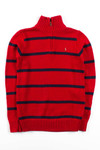 Vintage Polo Quarter Zip Sweater