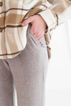 Heather Grey Fleece Joggers