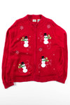 Red Ugly Christmas Cardigan 56327