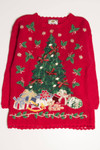 Red Tree Ugly Christmas Pullover 57895