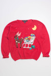 Red Ugly Christmas Pullover 58373