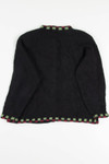 Black Ugly Christmas Cardigan 57772