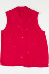 Red Snowmen Ugly Christmas Vest 57669