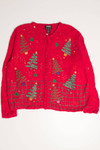 Red Ugly Christmas Cardigan 57887