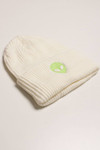 Alien Embroidered Ivory Beanie