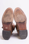 Vintage Dingo Texas Stamped Leather Cowboy Boots (8.5 D)