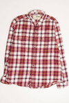 Burgundy Urban Pipeline Flannel Shirt 4278