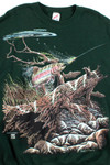 Vintage Fly Fishing Salmon Sweatshirt (1994)