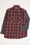 Thermal Sleeve Blue Mountain Flannel Shirt 4291