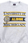 Vintage University Of Michigan Alumni Sweatshirt