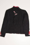 Black Santa Ugly Christmas Cardigan 57861