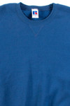 Russell Athletic Plain Blue Sweatshirt