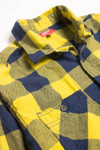 Yellow & Navy Arizona Flannel Shirt 4323