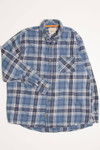 Blue Field & Stream Flannel Shirt 4327