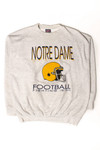 Vintage Notre Dame Football Sweatshirt (1990s)