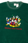 Vintage Mickey and Friends Fleece Sweatshirt (1990s)