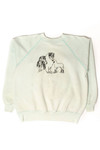 Vintage Collie & Lamb Sweatshirt