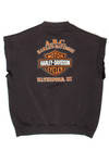 Vintage A.B.C Harley-Davidson Cutoff Sleeve Sweatshirt