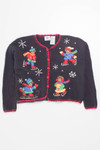 Black Ugly Christmas Cardigan 58594