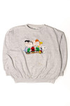 Vintage Embroidered Peanuts Gang Sweatshirt (1990s)