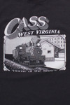 Vintage Cass West Virginia Train T-Shirt