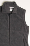 Charcoal Columbia Fleece Vest 271