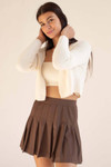 Ivory Eyelash Cardigan & Tank Set