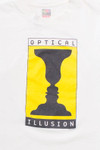 Optical Illusion Art Tee (1990s)