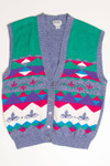 Vintage Triangle Sweater Vest 284